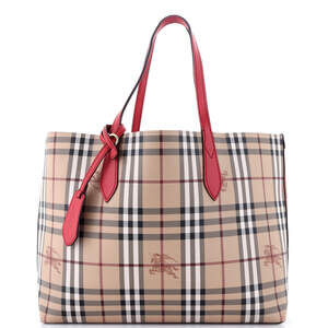 Burberry Reversible Tote Haymarket #185066B71B